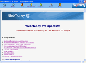 WebMoney за 30 хвилин
